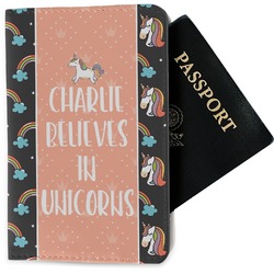 Unicorns Passport Holder - Fabric (Personalized)