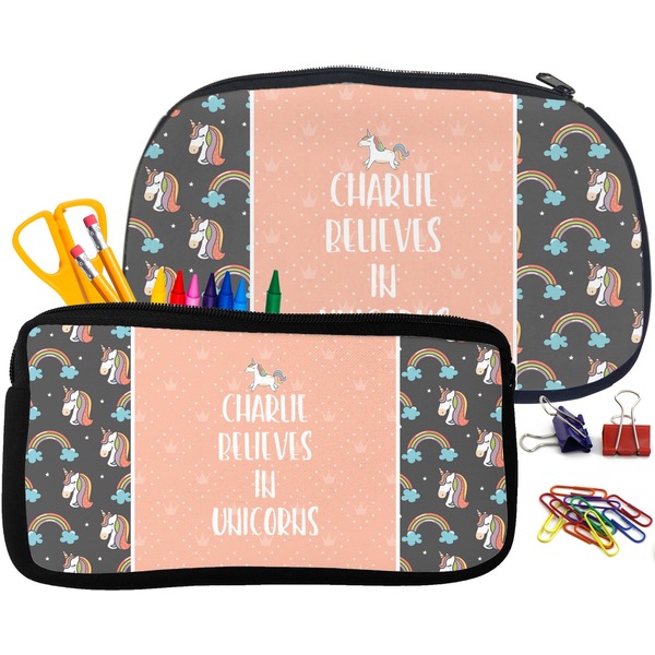 Unicorns Pencil / School Supplies Bags Small and Medium