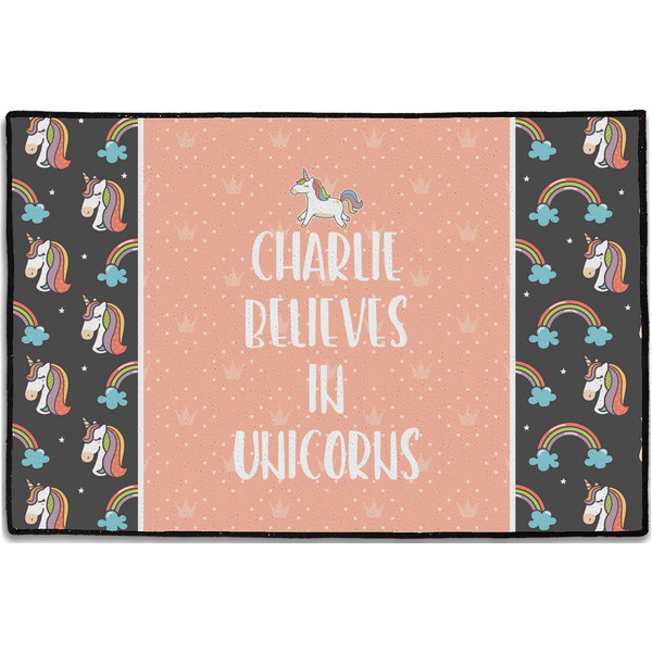 Unicorns Personalized Door Mat - 36x24 (APPROVAL)