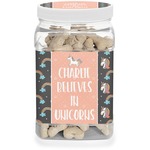 Unicorns Dog Treat Jar (Personalized)