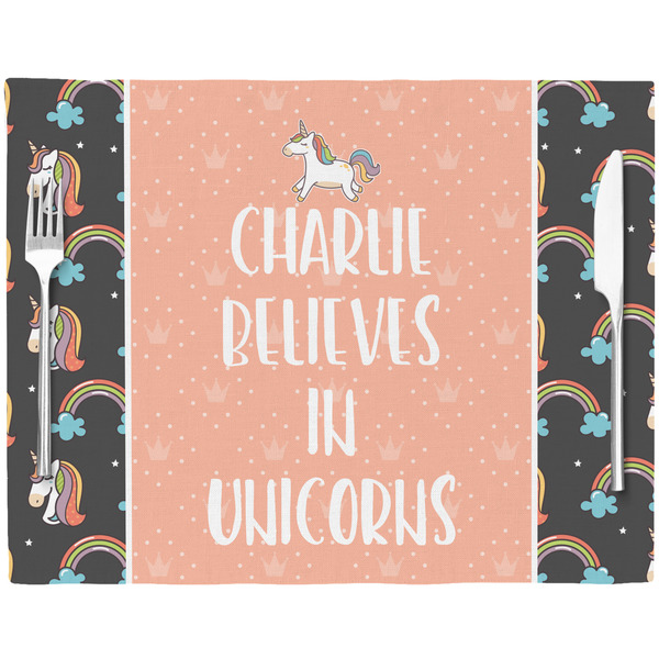 Unicorns Placemat with Props