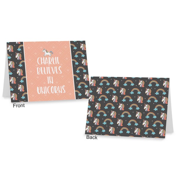 Unicorns Postcard - Front and Back