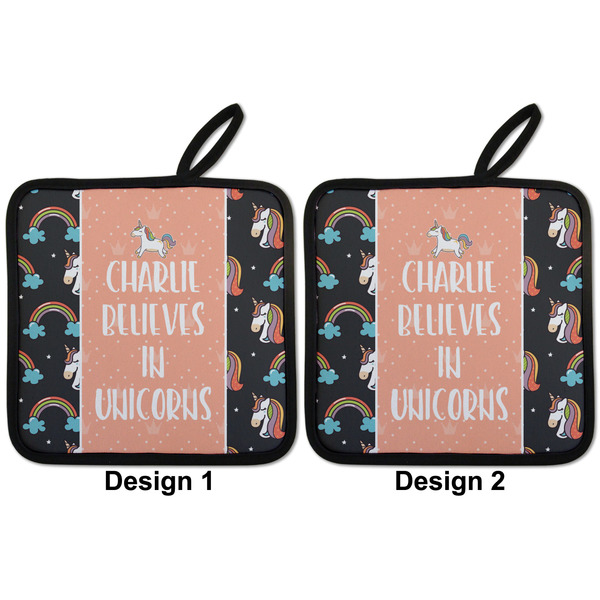 Unicorns Pot Holders - Set of 2 APPROVAL