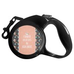 Unicorns Retractable Dog Leash - Large (Personalized)