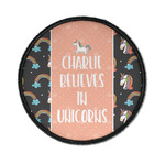 Unicorns Iron On Round Patch w/ Name or Text