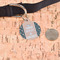Unicorns Round Pet ID Tag - Large - In Context