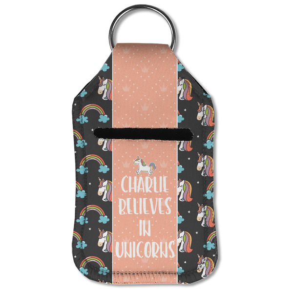Unicorns Sanitizer Holder Keychain - Small (Front Flat)