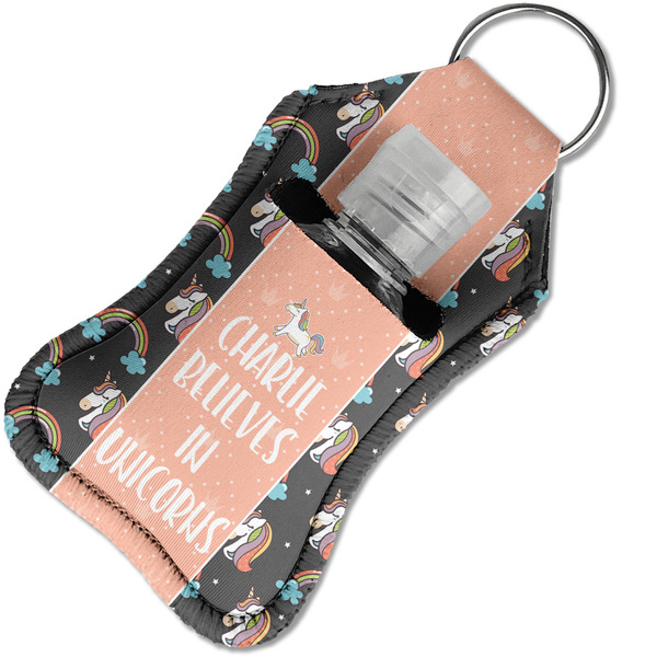 Unicorns Sanitizer Holder Keychain - Small in Case