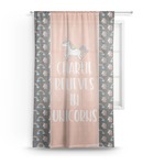 Unicorns Sheer Curtains (Personalized)