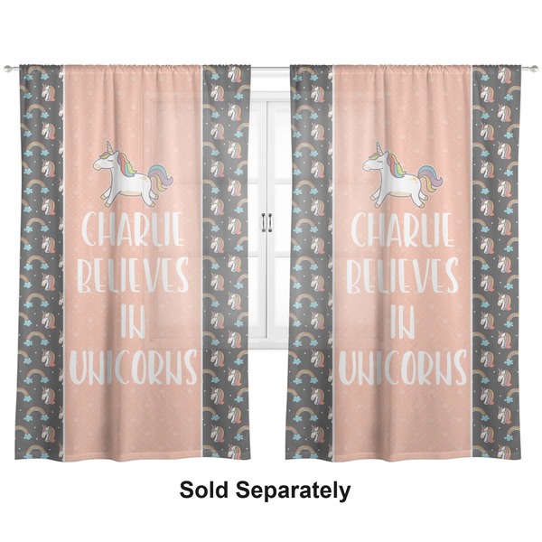 Unicorns Sheer Curtains