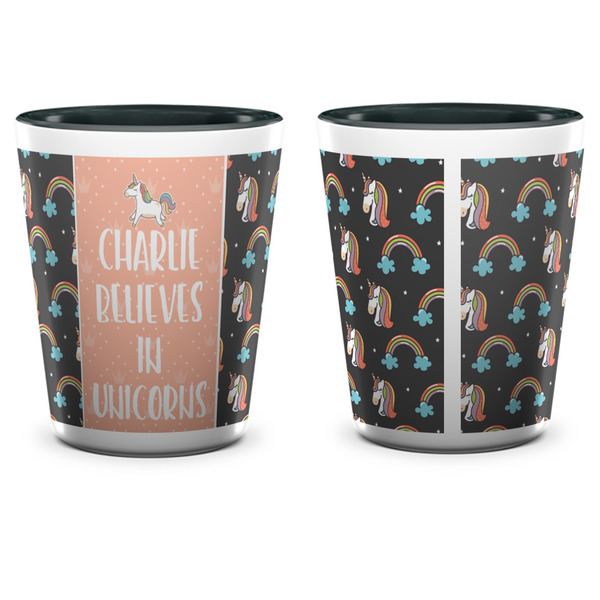 Unicorns Shot Glass - Two Tone - APPROVAL