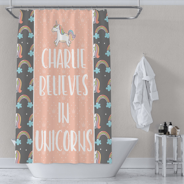 Unicorns Shower Curtain Lifestyle