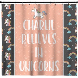 Unicorns Shower Curtain (Personalized)