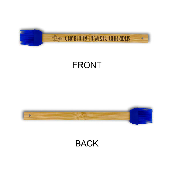 Unicorns Silicone Brushes - Blue - APPROVAL