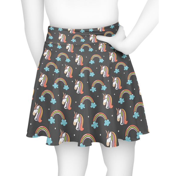 Unicorns Skater Skirt - Back