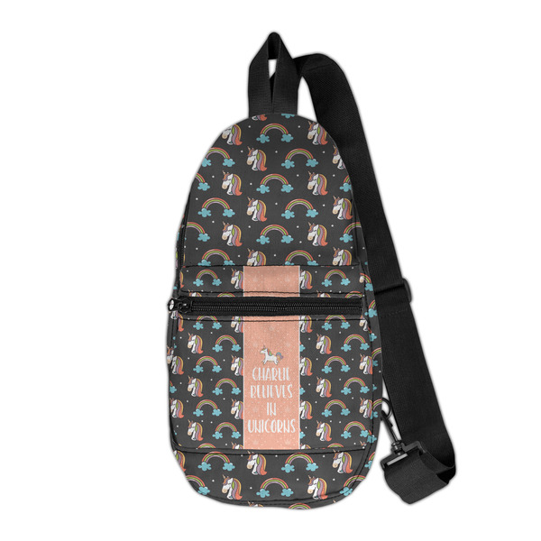 Custom Unicorns Sling Bag (Personalized)