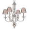 Unicorns Small Chandelier Shade - LIFESTYLE (on chandelier)
