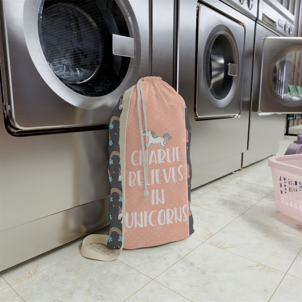 Unicorns Small Landry Bag - In Context