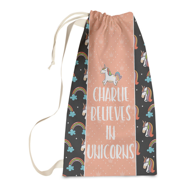 Custom Unicorns Laundry Bags - Small (Personalized)