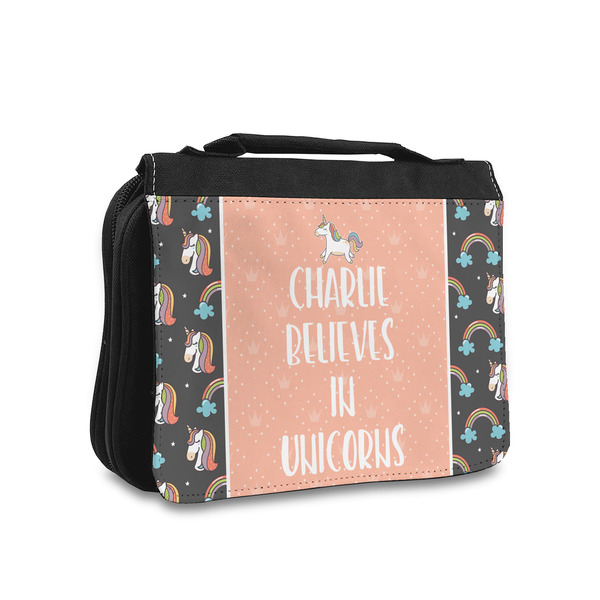 Custom Unicorns Toiletry Bag - Small (Personalized)