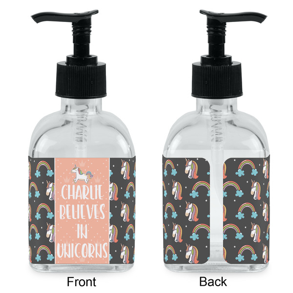 Unicorns Glass Soap/Lotion Dispenser - Approval