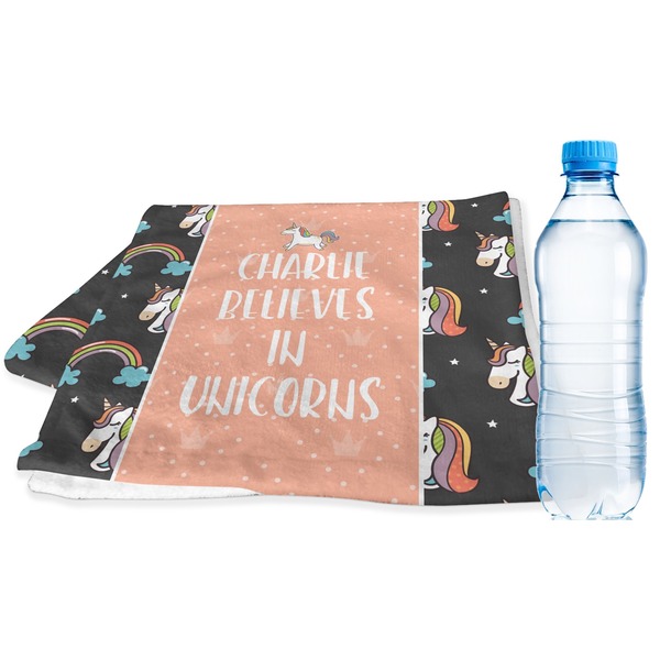 Custom Unicorns Sports & Fitness Towel (Personalized)