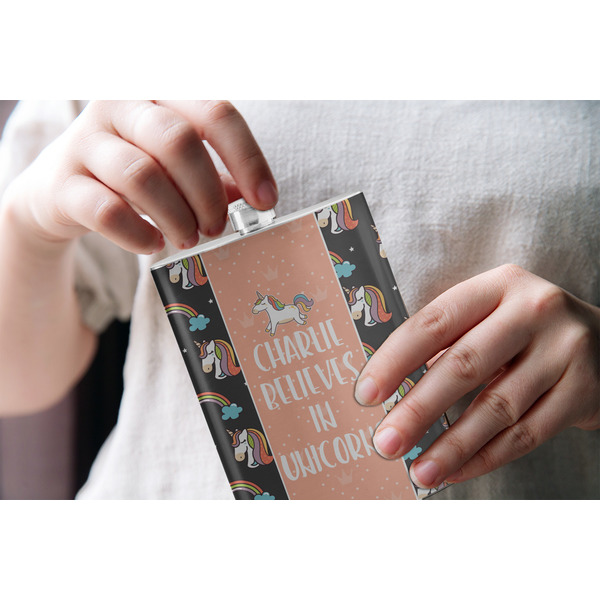Unicorns Stainless Steel Flask - LIFESTYLE 1