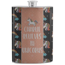 Unicorns Stainless Steel Flask (Personalized)