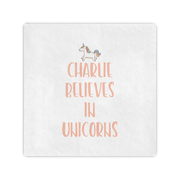 Custom Unicorns Cocktail Napkins (Personalized)