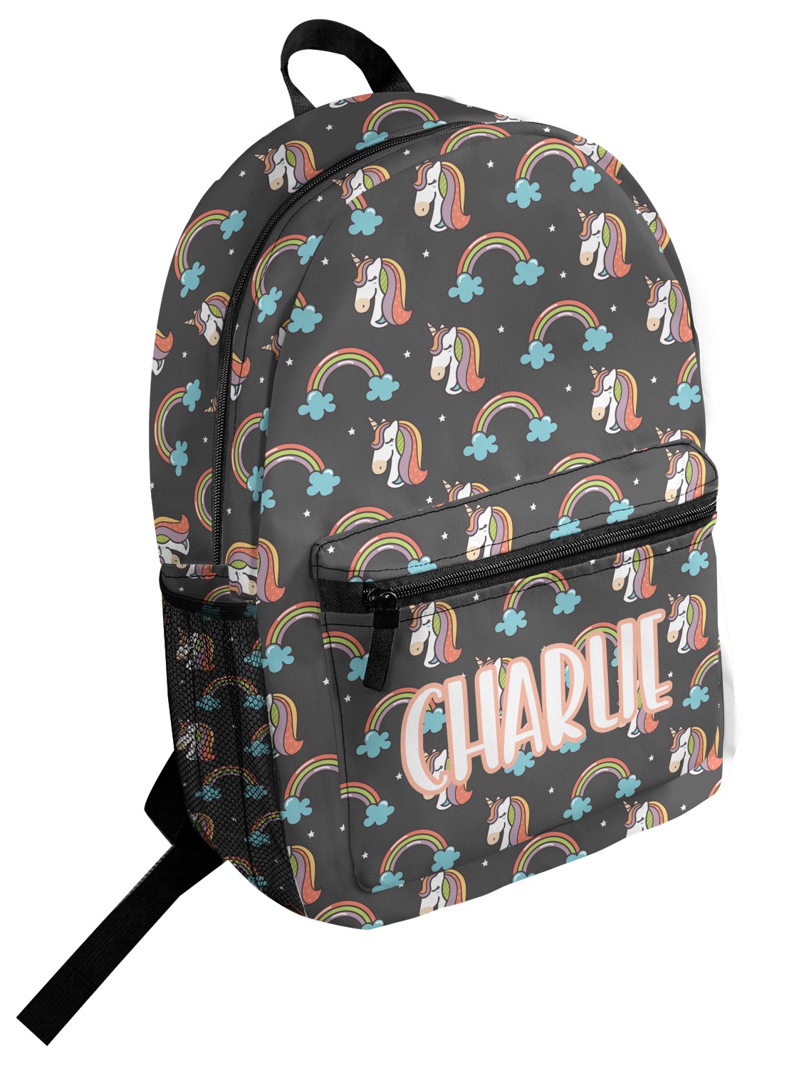 Unicorns Student Backpack (Personalized) YouCustomizeIt