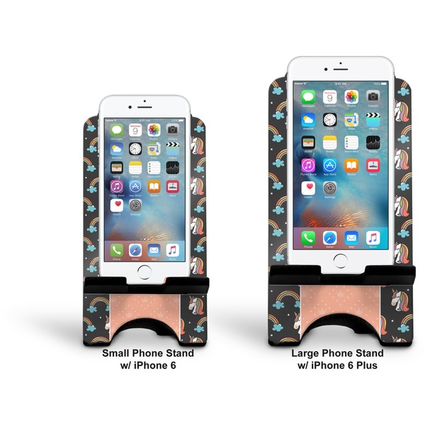 Unicorns Stylized Phone Stand - Comparison