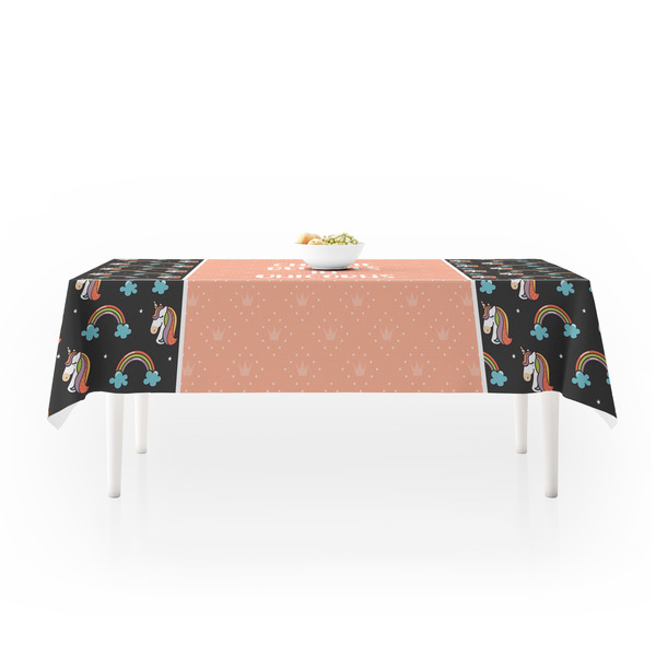 Unicorns Tablecloths (58"x102") - MAIN (side view)