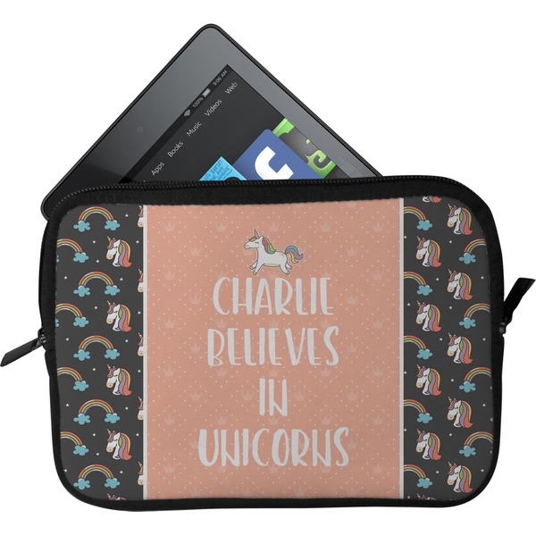 Custom Unicorns Tablet Case / Sleeve - Small (Personalized)