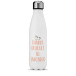 Unicorns Water Bottle - 17 oz. - Stainless Steel - Full Color Printing (Personalized)