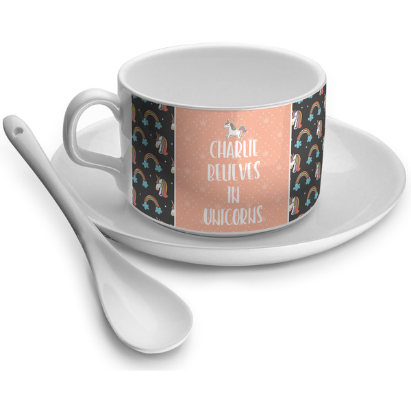 Custom Unicorns Tea Cup - Single (Personalized)