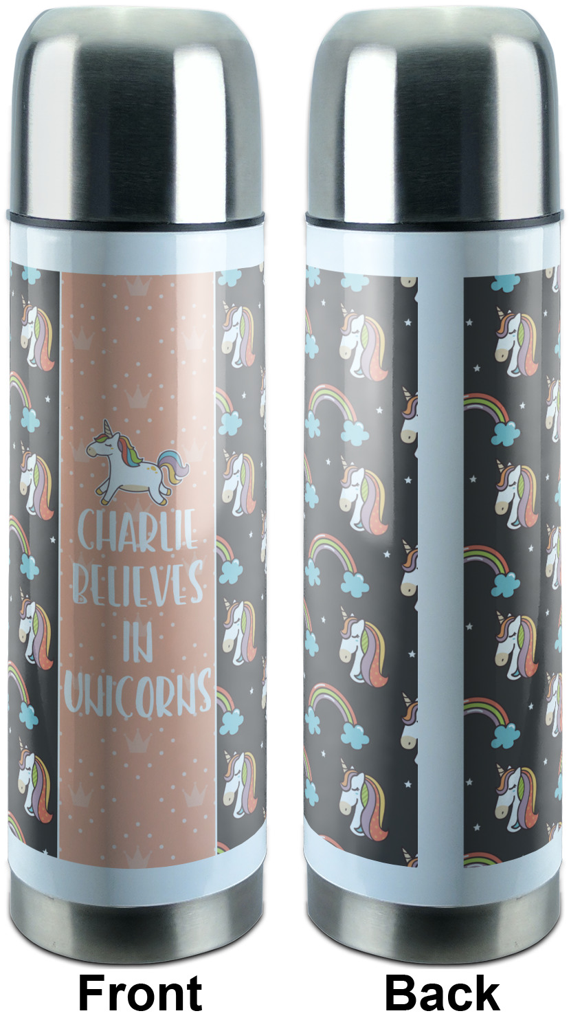 Unicorns Stainless Steel Thermos (Personalized) YouCustomizeIt