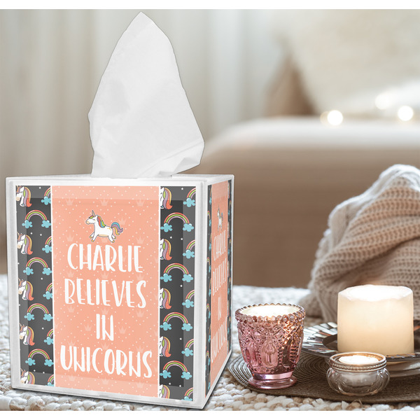 Unicorns Tissue Box - LIFESTYLE