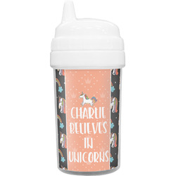 Unicorns Toddler Sippy Cup (Personalized)