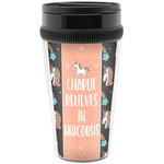 Unicorns Acrylic Travel Mug without Handle (Personalized)