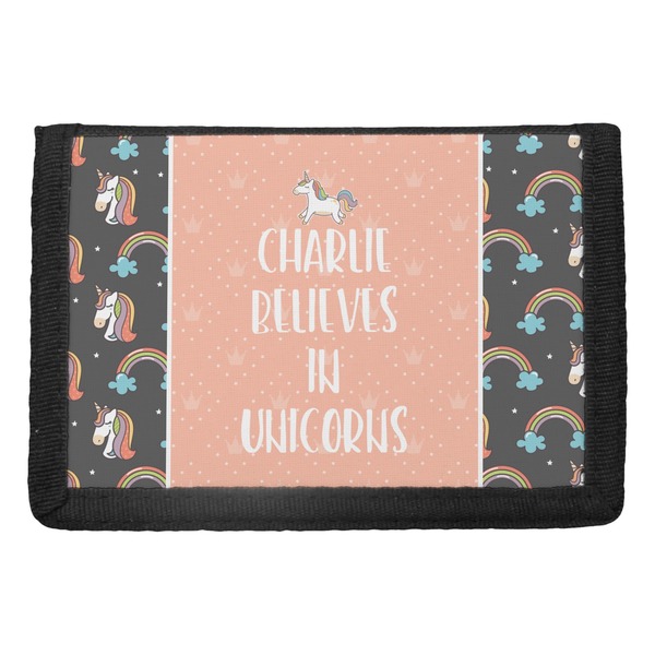 Custom Unicorns Trifold Wallet (Personalized)