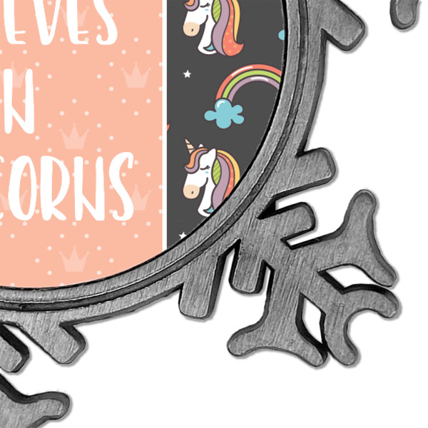 Unicorns Vintage Snowflake - Detail