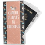Unicorns Travel Document Holder
