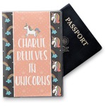 Unicorns Vinyl Passport Holder (Personalized)
