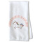 Unicorns Kitchen Towel - Waffle Weave - Partial Print (Personalized)