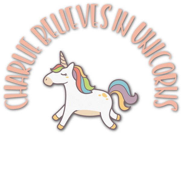 Custom Unicorns Graphic Decal - Large (Personalized)