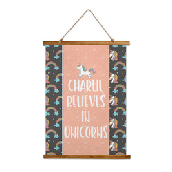 Unicorns Wall Hanging Tapestry - Tall (Personalized)