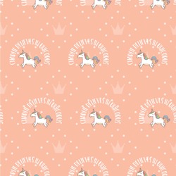 Unicorns Wallpaper & Surface Covering (Water Activated 24"x 24" Sample)