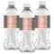 Unicorns Water Bottle Labels - Front View
