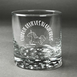 Unicorns Whiskey Glass (Single) (Personalized)
