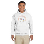Unicorns Hoodie - White - Small (Personalized)